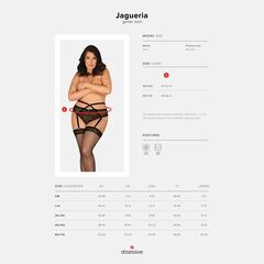 Пояс-трусики Jagueria с леопардовым принтом - 
