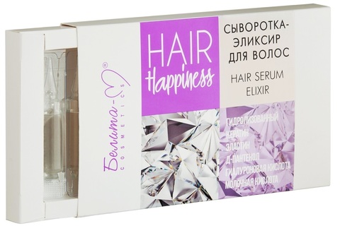 Белита М Hair Happiness Сыворотка-эликсир для волос 8шт*5мл