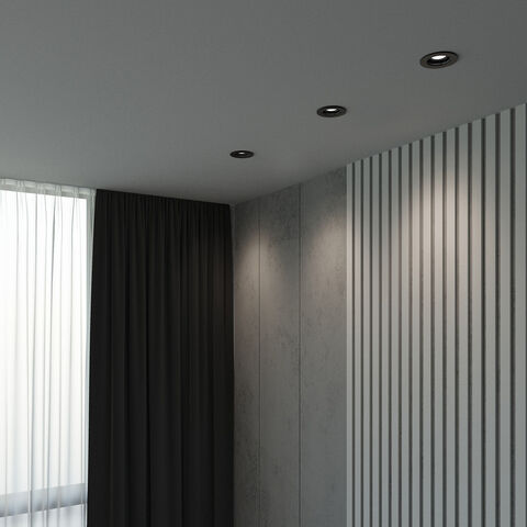 Встраиваемый светильник Elektrostandard Asimo 25009/01 черный