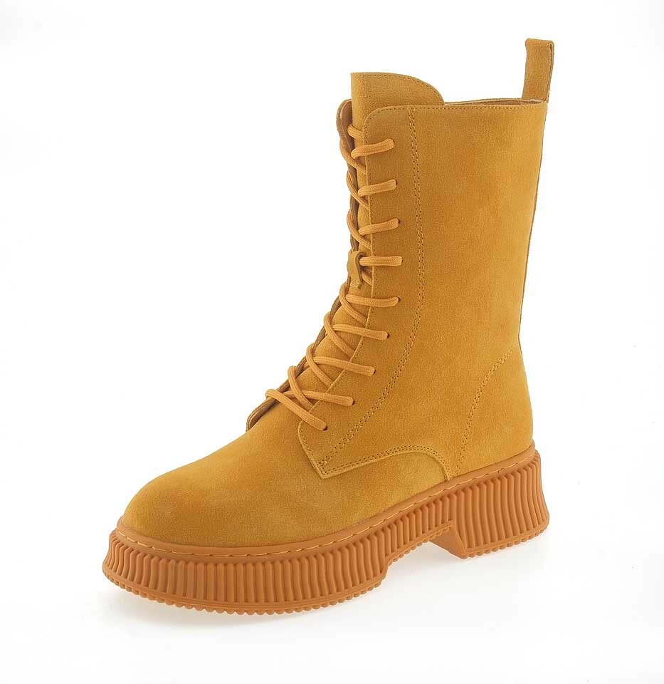 Ботинки женские BONAVI 42-ZBE18-14-216 желтые