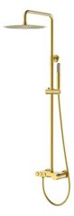 Boheme 128-MG Стойка для душа STICK Matt Gold c ручкой DIAMOND фото