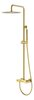 Boheme 128-MG Стойка для душа STICK Matt Gold c ручкой DIAMOND