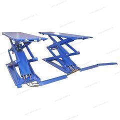 Подъемник ножничный под пороги Напольный KRW3FS_blue