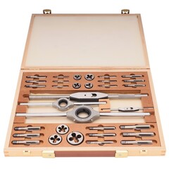 Набор метчиков и плашек BSW 1/8