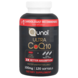 Ультра Q10 100 мг, Ultra CoQ10 100 mg, Qunol, 120 капсул 1