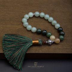 Буддийские чётки "Изобилие" с кисточкой.