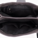 Сумка Саломея 333 мульти итальянский серо-черный