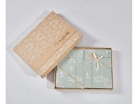 Постельное бельё Asabella 2314-6 египетский хлопок Premium (евро) - купить 4