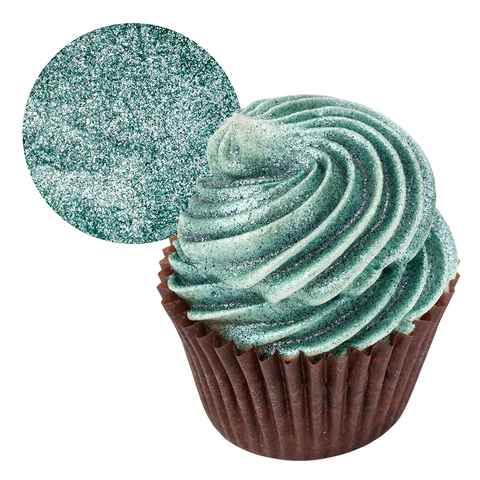 Летающие съедобные блестки для торта (для сдувания) Темно-зеленый, 50-500 pm, кг