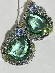 Даная (серьги из серебра)