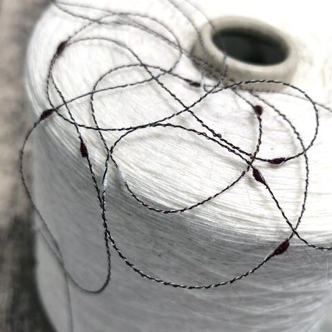 Фасонный меринос A ZETA FILATI VIENNA 800 бордовый с белым