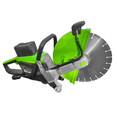 Бетонорез Greenworks PC141 82V (350 мм) аккумуляторный, без АКБ и ЗУ