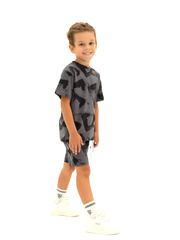 220021C-29 Футболка для мальчика, Антрацит