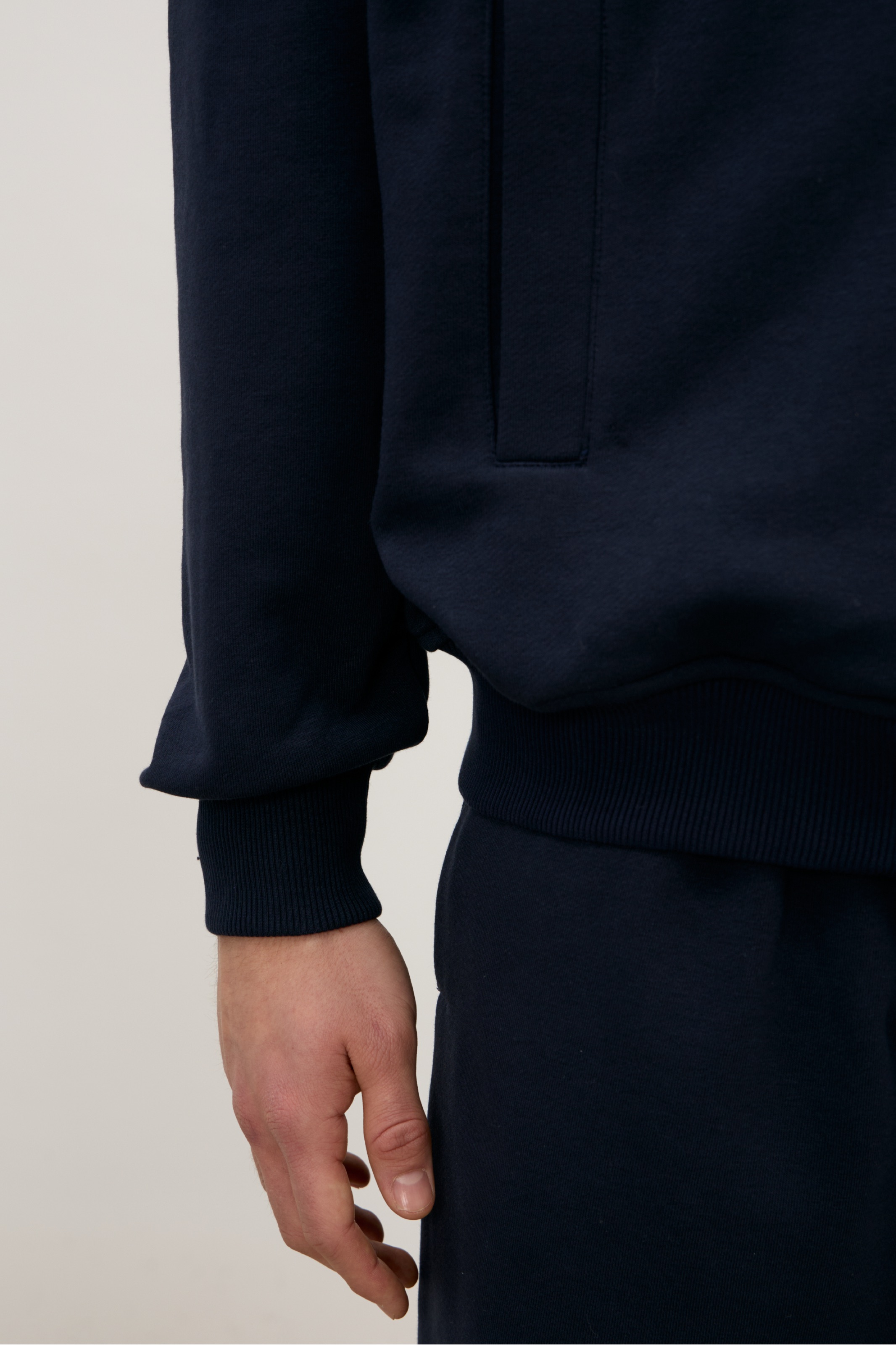 Худи ZIP MAN OVER, синее