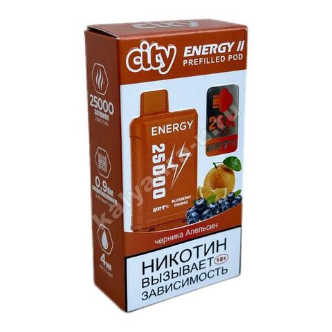 Картридж City Energy 2 - Черника Апельсин 25000 затяжек