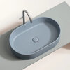Ceramica Nova Element CN6048MHL Умывальник чаша накладная овальная, 60.8x38.5, цвет: серо-голубой матовый
