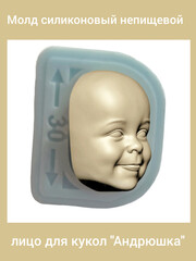 0315-С Молд силиконовый непищевой лицо для кукол 