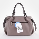 Сумка Саломея 607 наппа тауп + шоколад