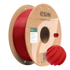 Пластик для 3D-печати eSUN PLA+, 1.75 мм, 1 кг, ярко-красный, PLA+175O-FR1P1