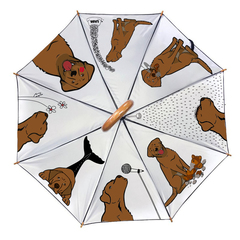 Зонт "Веселые Лабрадоры"