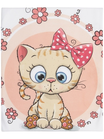 Пеленка для новорожденного "Наша киска"