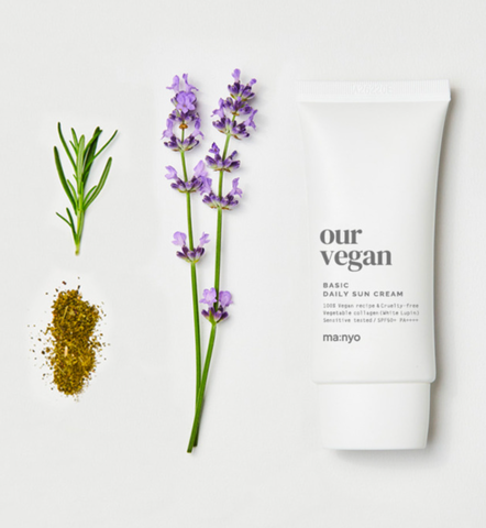 Cолнцезащитный  веганский крем Manyo Factory Our Vegan Sun Cream Basic SPF50+ PA++++ 50 мл