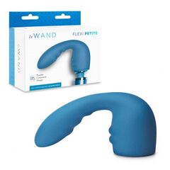 Синяя насадка Flexi для вибратора Le Wand Petite - 