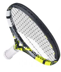 Теннисная ракетка Babolat Pure Aero Team - grey/yellow/white  + струны + натяжка