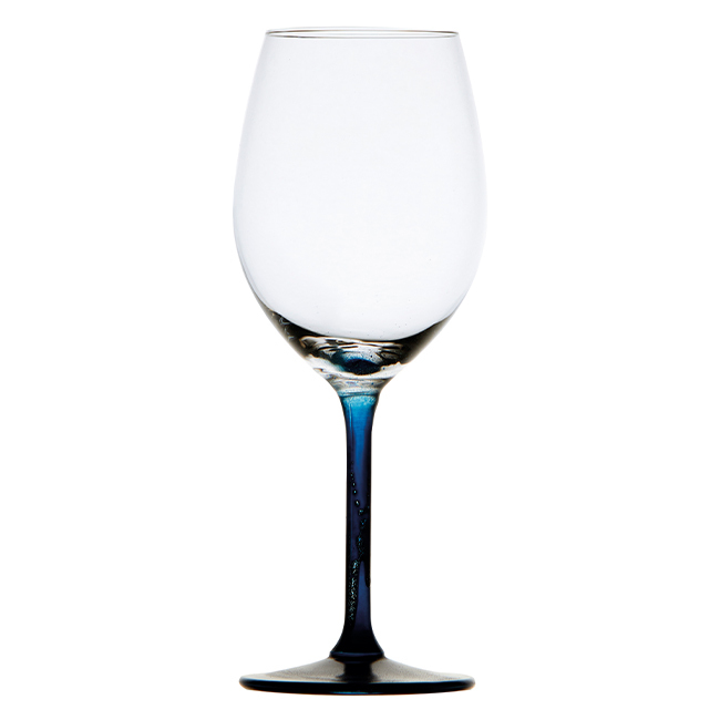 Non-slip ecozen wine glass – party blue – 6 pcs Marine Business