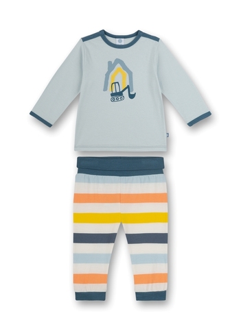 Пижама с длинным рукавом для мальчика Sanetta 221728 5675