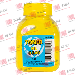 Тонер БУЛАТ Brother HL-3140 (Жёлтый, банка 65 г)