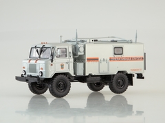 GAZ-66 KShM R-142N (66) Command Vehicle Ministry of Emergency 1:43 AutoHistory