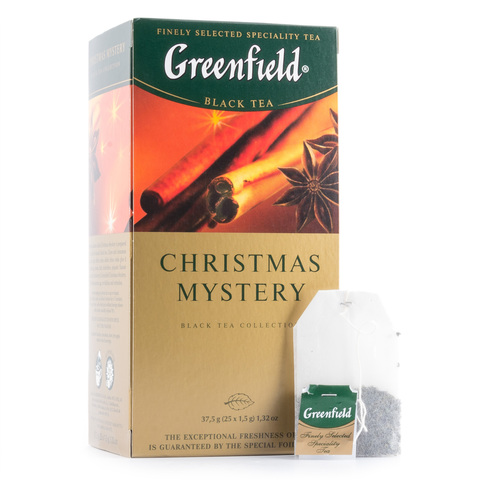 Чай чёрный "Greenfield" Christmas Mystery 25*1,5г