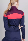 Утеплённый женский лыжный костюм Nordski Drive Blueberry-Pink W