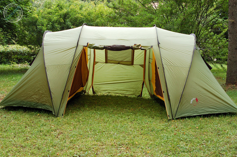 Картинка палатка кемпинговая Alexika INDIANA 4 green, 460x240x180  - 2