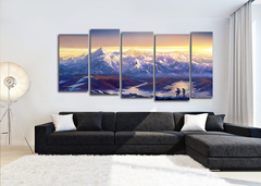 Модульная картина "Поход в горы"