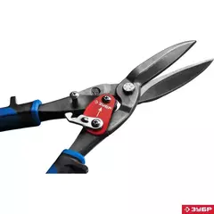 ЗУБР 300 мм, прямые удлинённые ножницы по металлу, Профессионал (23130-SL)