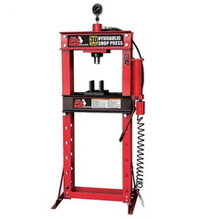 Пресс гидравлический ручной 30Т TY30002 напольный с пневмоприводом