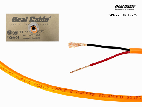 Real Cable SPI-220OR/500FT, кабель акустический