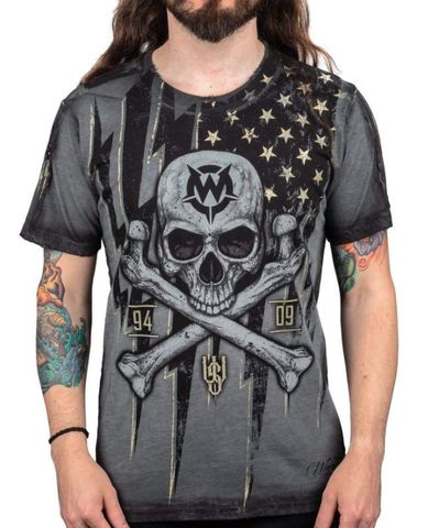 Wornstar | Футболка мужская BLACK FLAG TEE W122 перед