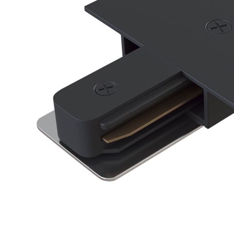 Ввод питания для однофазного встраиваемого шинопровода  Maytoni Technical TRA002B-11B  черный