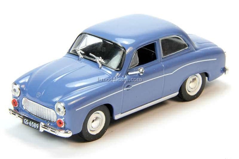 Syrena 104 blue 1:43 DeAgostini Auto Legends USSR #174