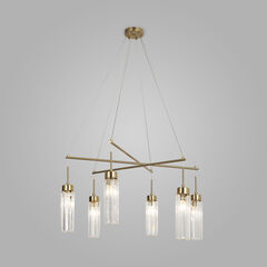 Подвесная люстра Eurosvet Gilian 60163/6 латунь