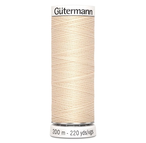 Нить Sew-All 200 м, Gutermann, 005 кремовый