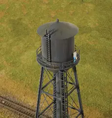 Водонапорная башня (сборка) N 1:160