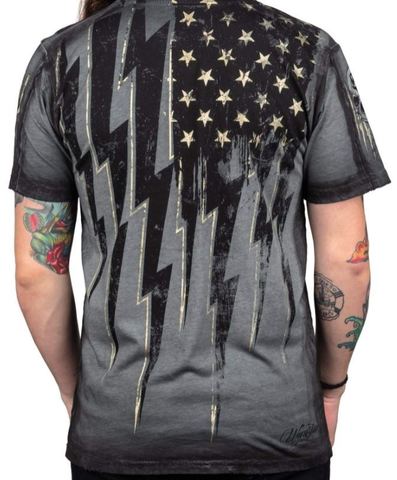 Wornstar | Футболка мужская BLACK FLAG TEE W122 спина