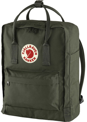 Картинка рюкзак городской Fjallraven Kanken 662 Deep Forest - 1