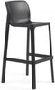 Стул пластиковый барный Nardi Net Stool, антрацит