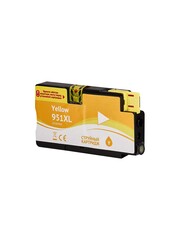 Струйный картридж Sakura CN048AE (№951XL Yellow) для HP Officejet Pro 8100, 8600, 8600Plus, 8610, 8615, 8620, 8625, 8630, 8640, 8660, 251dw, 276dw, пигментный тип чернил, желтый, 26 мл., 1500 к.