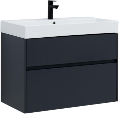 Aquanet 310142 Тумба Бруклин 85 цв.антрацит матовый (310142)